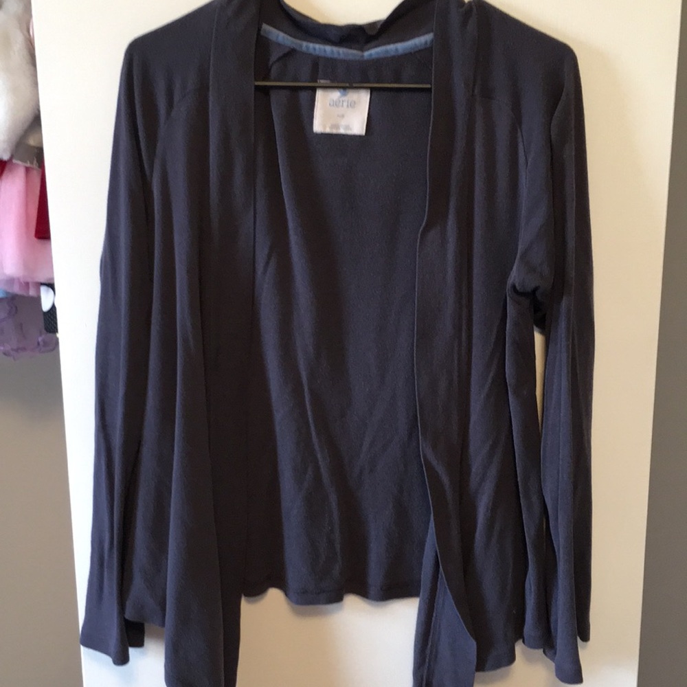 Aerie Open Front Cardigan